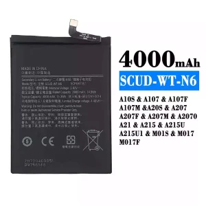 Accu SCUD-WT-N6 voor Samsung A20s/A10s/A207/A107/A107F/A107M/A207F/A207M/A2070/A21/A215/A215U/A215U1/M01S/M017/M017F