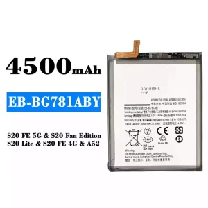 Accu EB-BG781ABY voor Samsung Galaxy A52/S20 FE 5G/S20 Fan Edition/S20 Lite/S20 FE 4G