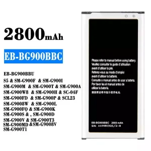 Accu EB-BG900BBC voor Samsung S5