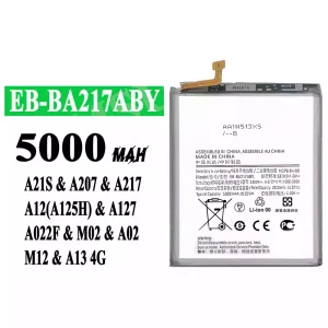 Accu EB-BA217ABY voor Samsung A21S/A207/A217/A12(A125H)/A127/A022F/M02/A02/M12/A13 4G