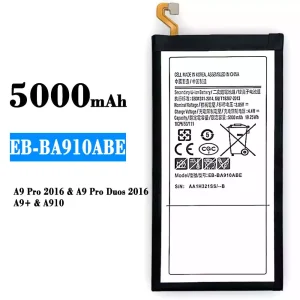 Accu EB-BA910ABE voor Samsung A9 Pro 2016/A9 Pro Duos 2016/A9+