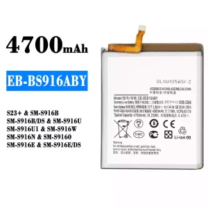 Accu EB-BS916ABY voor Samsung S23+