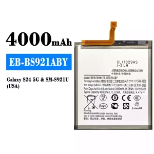 Accu EB-BS921ABY voor Samsung Galaxy S24 5G