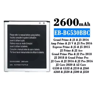 Accu EB-BG530BBC voor Samsung J3/J3 2016/J3 Pro 2016/J5/J5 2015