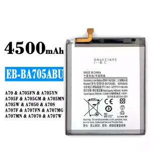Accu EB-BA705ABU voor Samsung A70/A70S