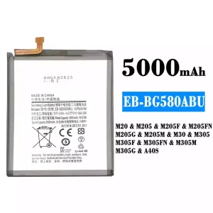Accu EB-BG580ABU voor Samsung M20/A40S