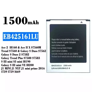 Accu EB425161LU voor Samsung Ace 2