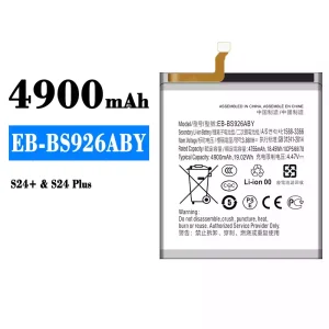 Accu EB-BS926ABY voor Samsung S24+/S24 Plus