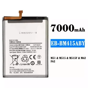 Accu EB-BM415ABY voor Samsung M51,M62,F62