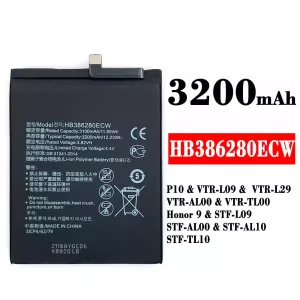 Accu HB386280ECW voor HUAWEI P10