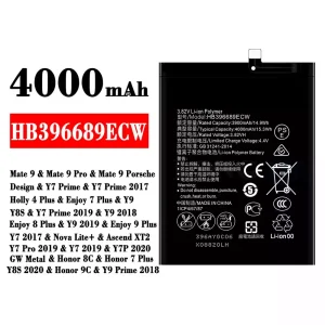 Accu HB396689ECW voor HUAWEI Mate 9 / Mate 9 Pro / Enjoy 7 Plus / Y9 / Y8S / Y9 2018 / Enjoy 8 Plus / Y9 2019 / Enjoy 9 Plus / Y7 2017 / Nova Lite+ /Y7 Pro 2019 / Y7 2019 / Y7P 2020 / Honor 8C / Honor 7 Plus/Y8S 2020 / Honor 9C /