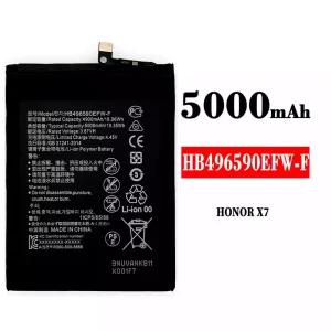 Accu HB496590EFW-F voor HUAWEI HONOR X7