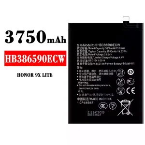 Accu HB386590ECW voor HUAWEI HONOR 9X LITE