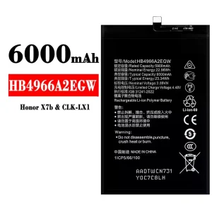 Accu HB4966A2EGW voor HUAWEI Honor X7b