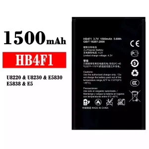Accu HB4F1 voor HUAWEI U8220/U8230/E5830/E5838/E5