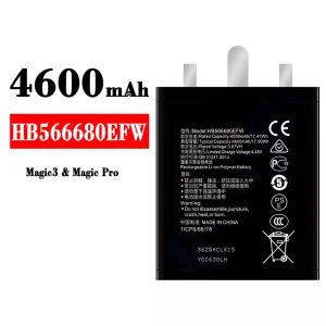 Accu HB566680EFW voor HUAWEI Magic 3 / Magic Pro