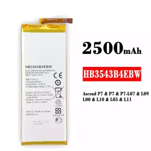 Accu HB3543B4EBW voor HUAWEI P7