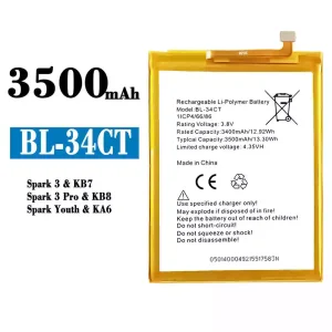 Accu BL-34CT voor Tecno Spark 3 / Spark 3 Pro / Spark Youth