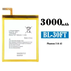 Accu BL-30FT voor Tecno Phantom 5 / A5