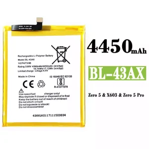 Accu BL-43AX voor Infinix Zero 5 / Zero 5 Pro