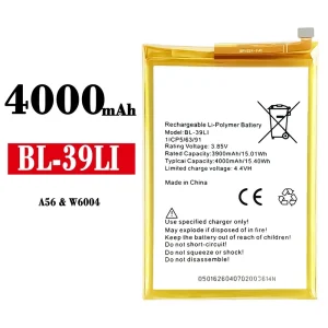 Accu BL-39Li voor ITEL A56