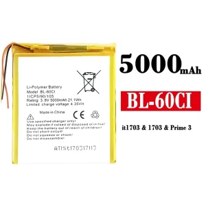 Accu BL-60CI voor ITEL Prime 3