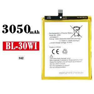 Accu BL-30WI voor ITEL S42