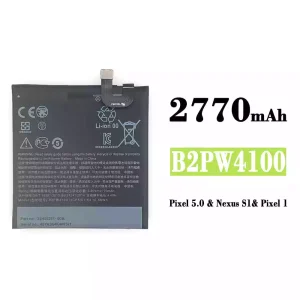 Accu B2PW4100 voor Google Pixel 5.0 / Nexus S1 / Pixel 1