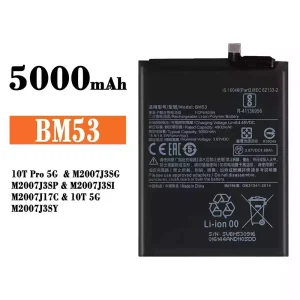 Accu BM53 voor Xiaomi 10T,10T Pro