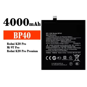 Accu BP40 voor Xiaomi Redmi K20 Pro / Mi 9T Pro