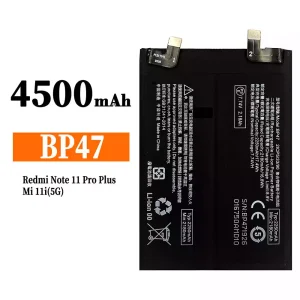 Accu BP47 voor Xiaomi Redmi Note 11 Pro Plus / Mi 11i