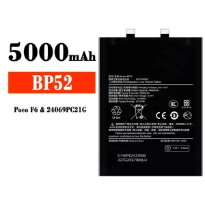 Accu BP52 voor Xiaomi Poco F6