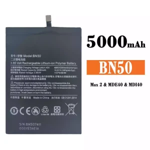 Accu BN50 voor Xiaomi Max 2
