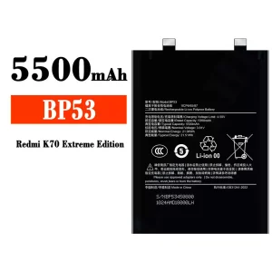 Accu BP53 voor Xiaomi Redmi K70 Extreme Edition