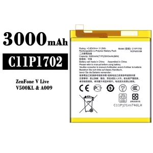 Accu C11P1702 voor Asus ZenFone V Live