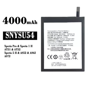 Accu SNYSU54 voor Sony Xperia Pro,X1ii/5/5ii