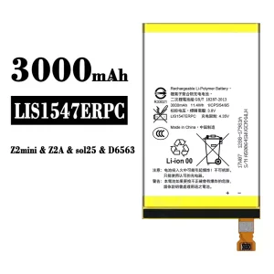 Accu LIS1547ERPC voor Sony Z2 mini / Z2A