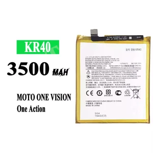 Accu KR40 voor Motorola One Vision / P50 / One Action