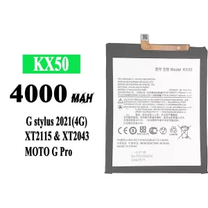 Accu KX50 voor Motorola Moto G stylus 2021 / Moto G Pro