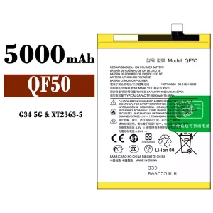 Accu QF50 voor Motorola G34 5G / G04 / G24
