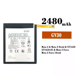Accu GV30 voor Motorola Moto Z / Moto Z Droid / Moto Z Force / Moto Z Force Droid