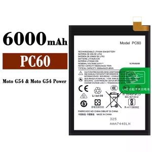 Accu PC60 voor Motorola Moto G54 / Moto G54 Power / Moto G24 Power