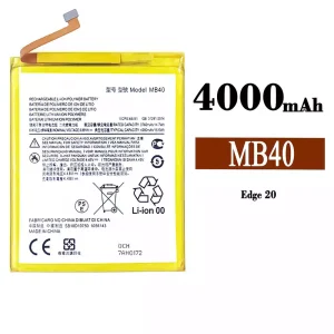Accu MB40 voor Motorola Edge 20