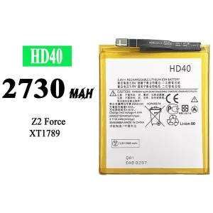 Accu HD40 voor Motorola Moto Z2 Force / Z Force Edition 2nd gen