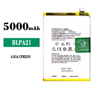 Accu BLPA21 voor OPPO A18