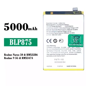 Accu BLP875 voor OPPO Realme Narzo 50 / Realme 9 5G