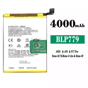 Accu BLP779 voor OPPO A92S / A93 / F17 Pro / Reno 4Z 5G / Reno 4 Lite / Reno 4F
