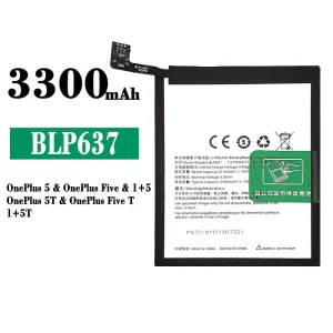 Accu BLP637 voor OnePlus 5 / OnePlus 5T