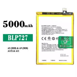 Accu BLP727 voor OPPO A5 2020 / A9 2020 / A11X / A11