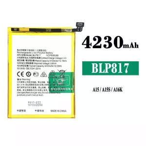 Accu BLP817 voor OPPO A15 /A15S /A16K